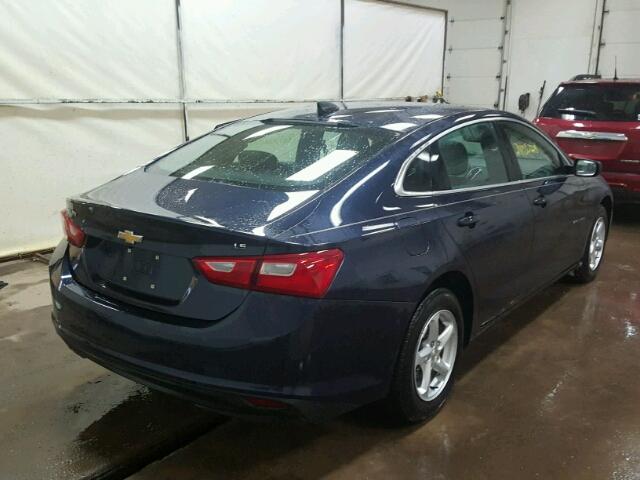 1G1ZB5ST1GF309031 - 2016 CHEVROLET MALIBU LS BLUE photo 4