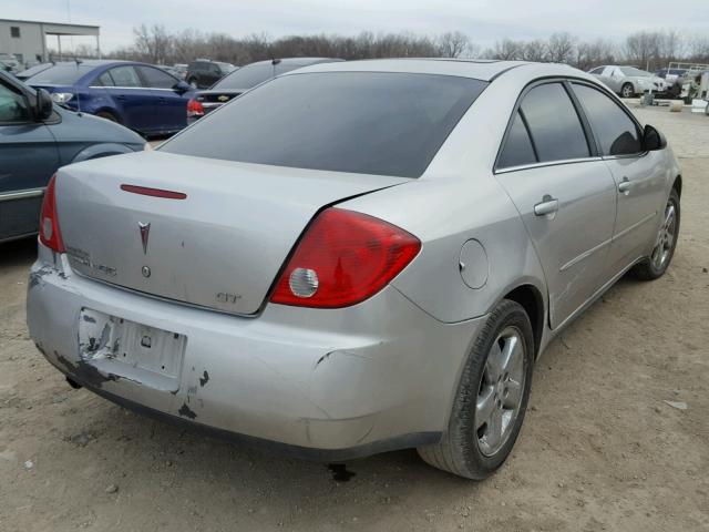 1G2ZH558964128660 - 2006 PONTIAC G6 GT SILVER photo 4