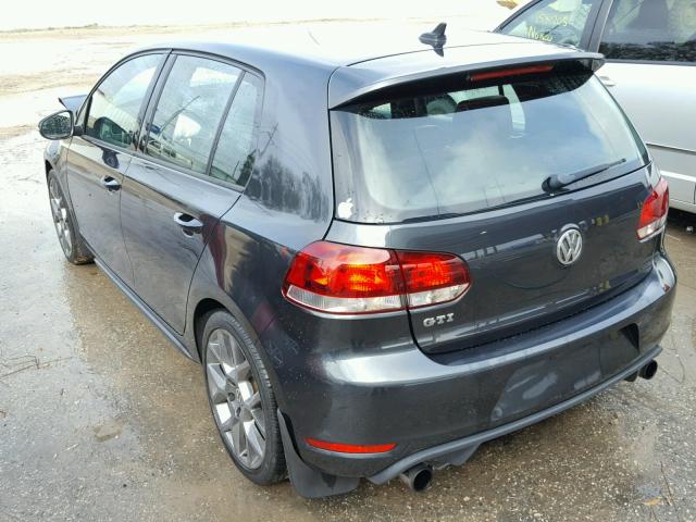 WVWHD7AJ5DW129359 - 2013 VOLKSWAGEN GTI BLUE photo 3