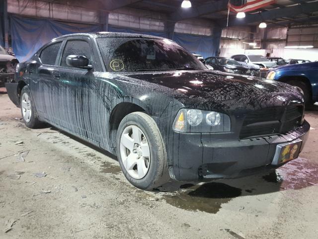 2B3KA43R98H315847 - 2008 DODGE CHARGER BLACK photo 1