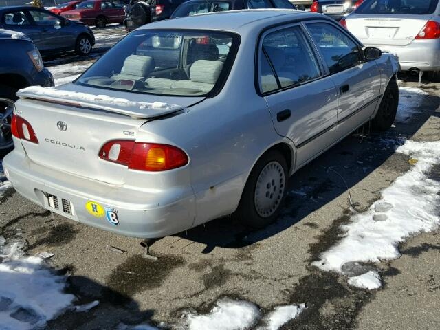 2T1BR12E2XC167425 - 1999 TOYOTA COROLLA VE SILVER photo 4