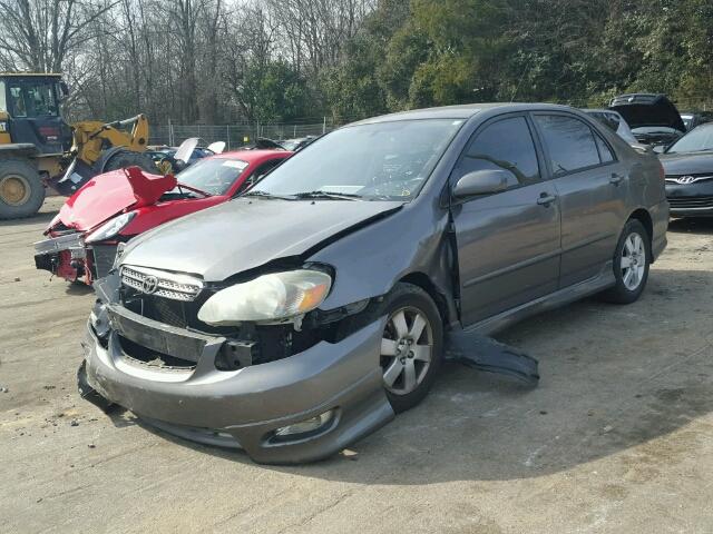 1NXBR30E27Z893668 - 2007 TOYOTA COROLLA CE GRAY photo 2