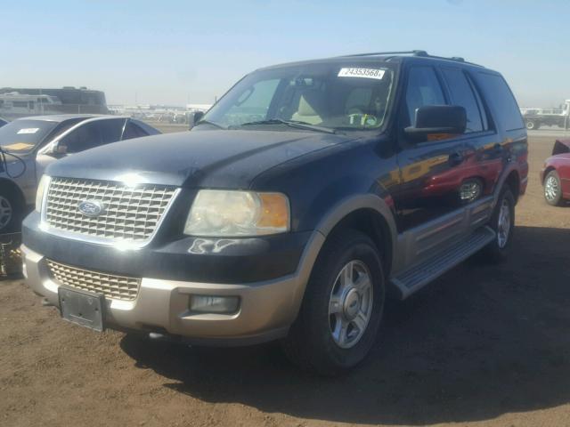 1FMFU18L13LC42717 - 2003 FORD EXPEDITION BLACK photo 2