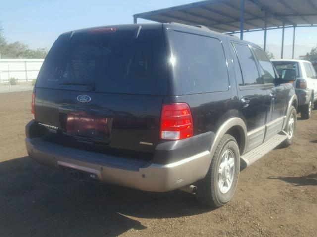 1FMFU18L13LC42717 - 2003 FORD EXPEDITION BLACK photo 4