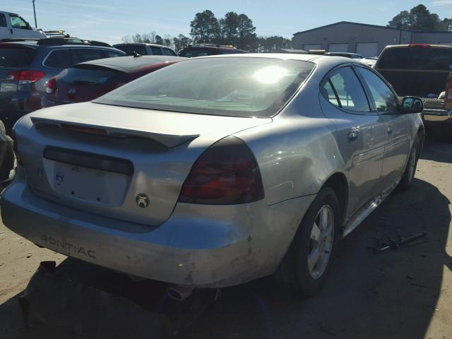 2G2WP552861230268 - 2006 PONTIAC GRAND PRIX SILVER photo 4