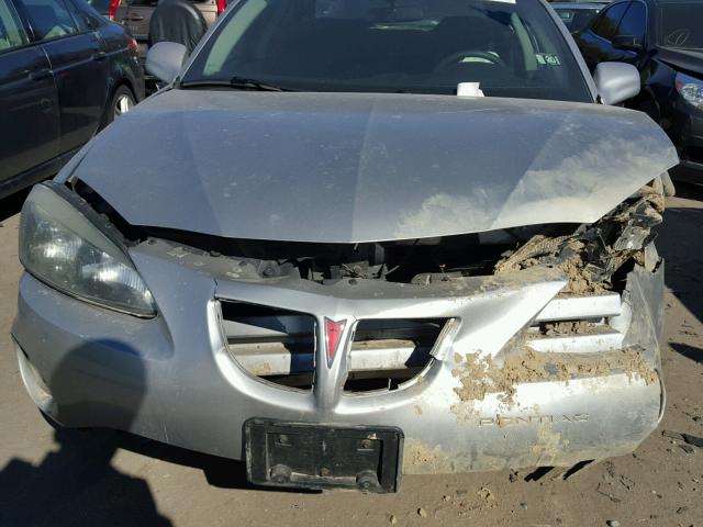 2G2WP552861230268 - 2006 PONTIAC GRAND PRIX SILVER photo 9