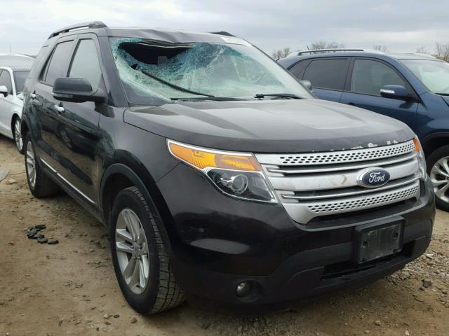 1FM5K7D93DGB33927 - 2013 FORD EXPLORER X BROWN photo 1