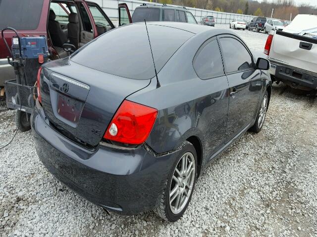 JTKDE177260073934 - 2006 TOYOTA SCION TC GRAY photo 4