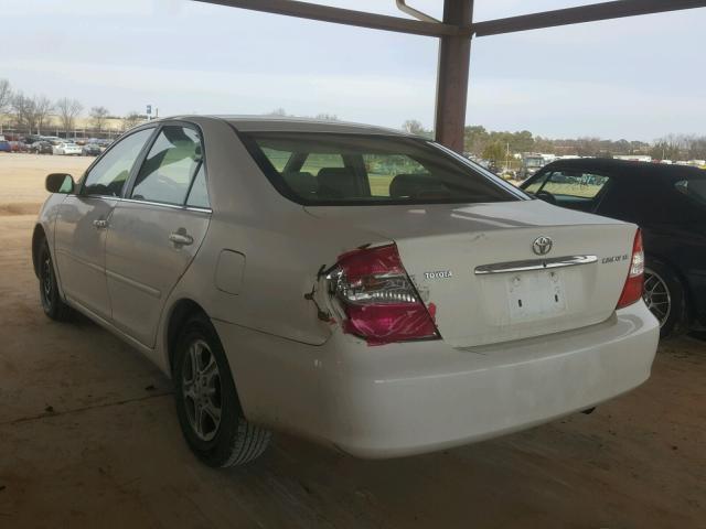 4T1BE32K84U325290 - 2004 TOYOTA CAMRY LE WHITE photo 3