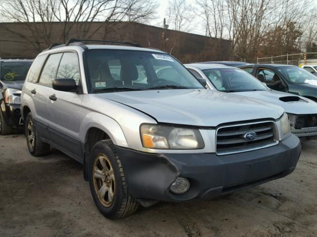 JF1SG63614H739849 - 2004 SUBARU FORESTER 2 SILVER photo 1