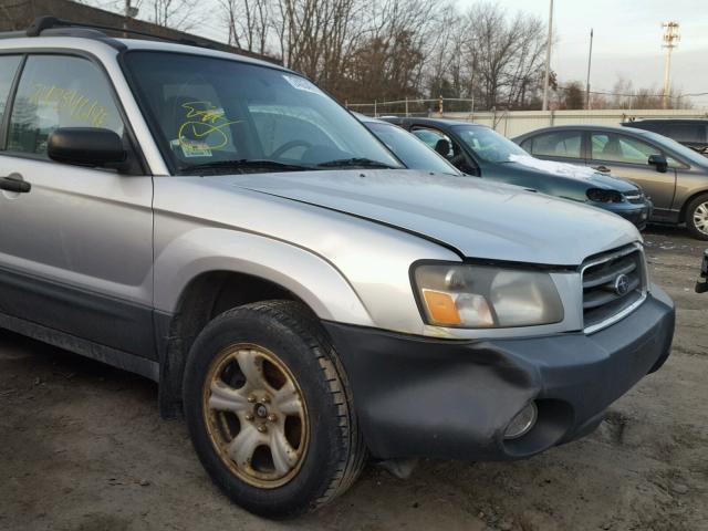 JF1SG63614H739849 - 2004 SUBARU FORESTER 2 SILVER photo 9