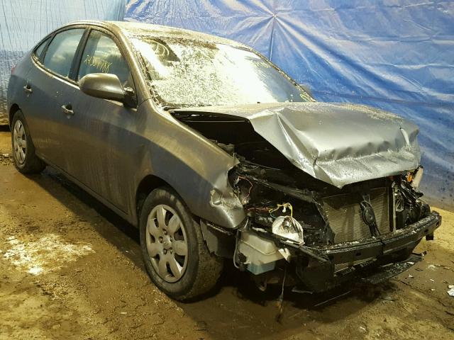 KMHDU46D78U382020 - 2008 HYUNDAI ELANTRA GL GRAY photo 1