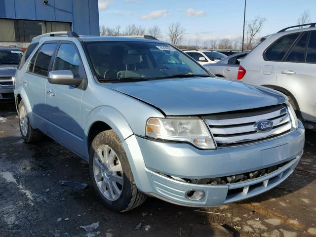 1FMDK03W99GA04687 - 2009 FORD TAURUS X L BLUE photo 1