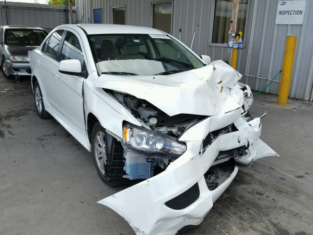 JA32U2FU1DU015154 - 2013 MITSUBISHI LANCER ES/ WHITE photo 1