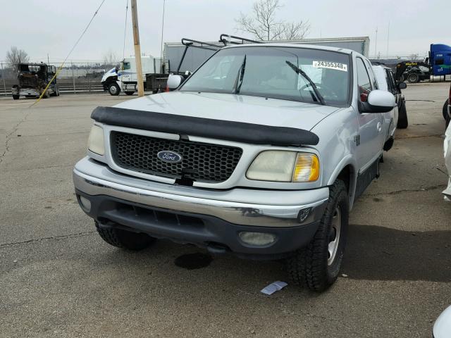 1FTRX18W61NA64873 - 2001 FORD F150 SILVER photo 2