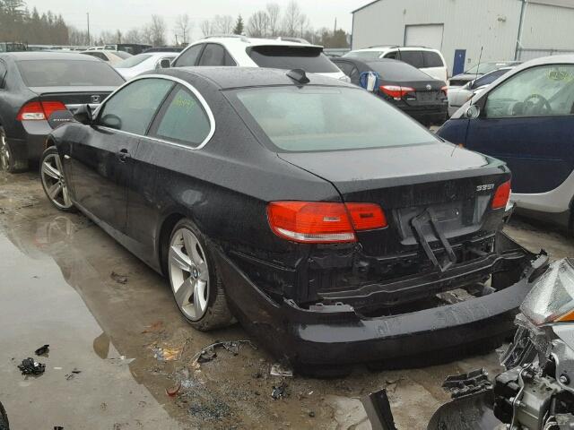 WBAWB73537P033867 - 2007 BMW 335 I BLACK photo 3
