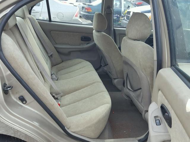 KMHDN45D13U494528 - 2003 HYUNDAI ELANTRA GL TAN photo 6