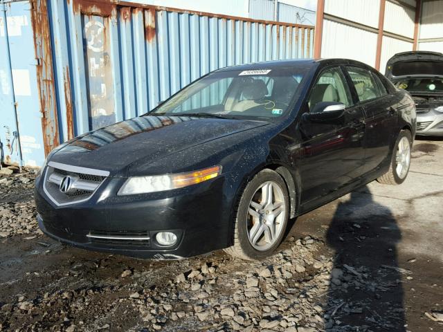 19UUA662X8A001092 - 2008 ACURA TL BLACK photo 2