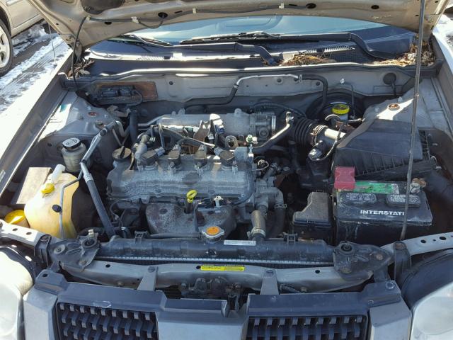 3N1CB51D14L478087 - 2004 NISSAN SENTRA 1.8 GRAY photo 7