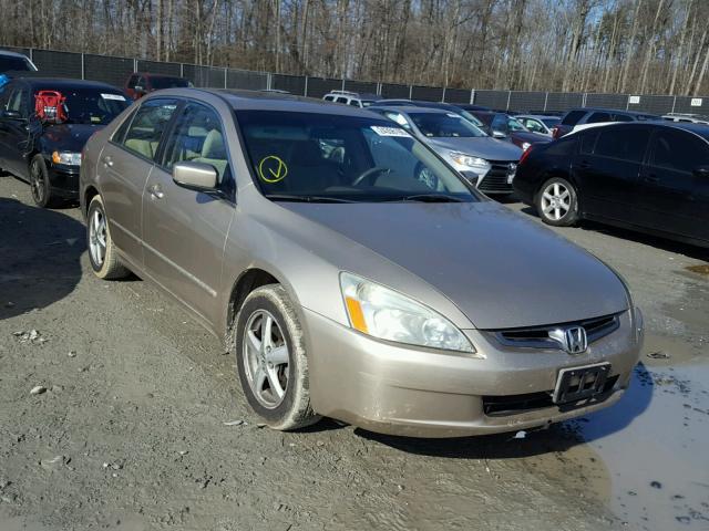 1HGCM56664A160475 - 2004 HONDA ACCORD EX TAN photo 1