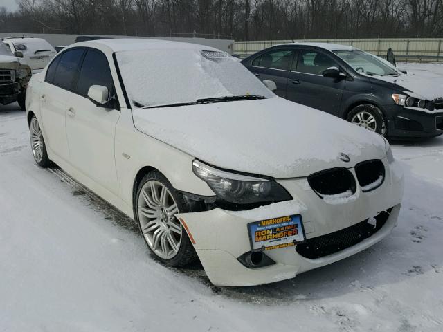 WBANU5C57AC460560 - 2010 BMW 528 I WHITE photo 1