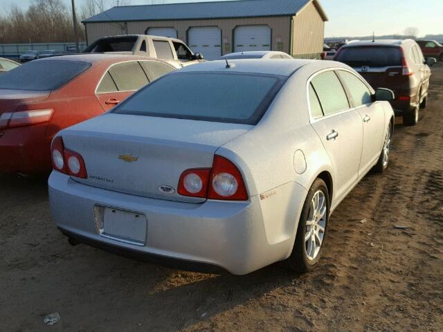 1G1ZE5EB7AF221733 - 2010 CHEVROLET MALIBU LTZ 银色 照片 4