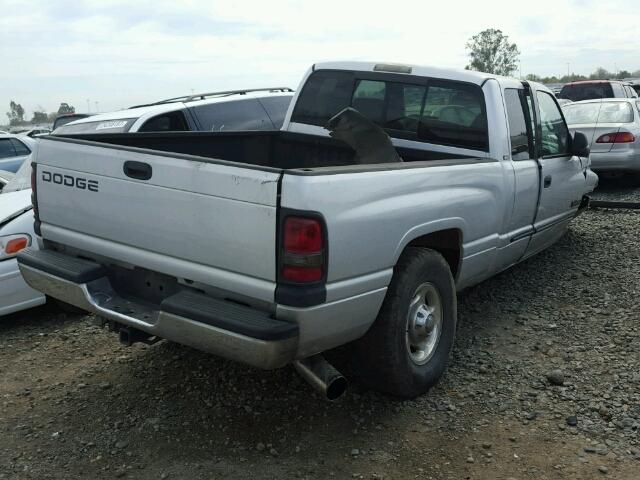 3B7KC23672M222935 - 2002 DODGE RAM 2500 SILVER photo 4