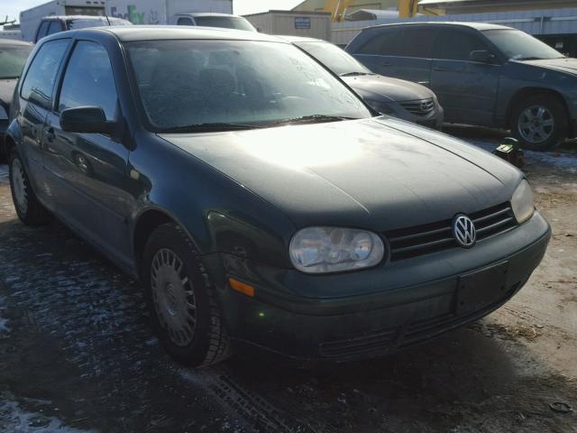 WVWBC31J5XW698167 - 1999 VOLKSWAGEN GOLF GL GREEN photo 1