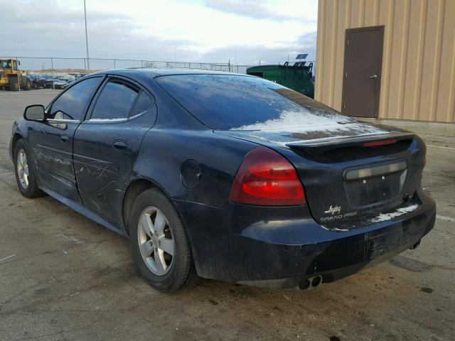 2G2WS522641112039 - 2004 PONTIAC GRAND PRIX BLACK photo 3