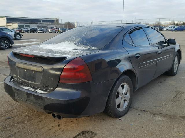 2G2WS522641112039 - 2004 PONTIAC GRAND PRIX BLACK photo 4