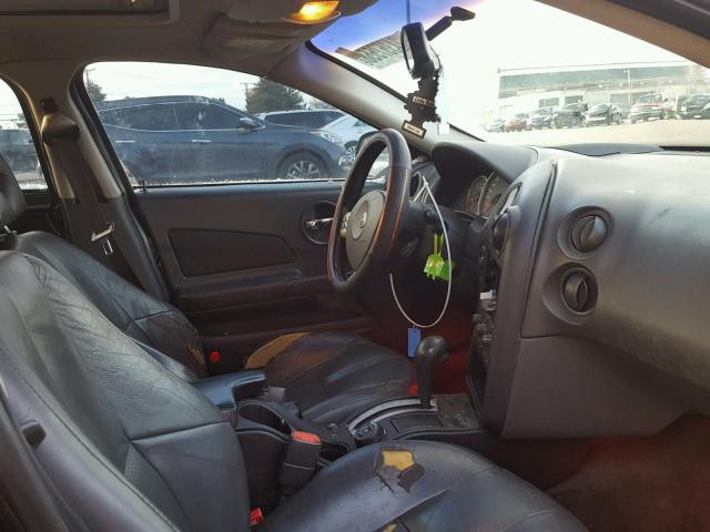 2G2WS522641112039 - 2004 PONTIAC GRAND PRIX BLACK photo 5