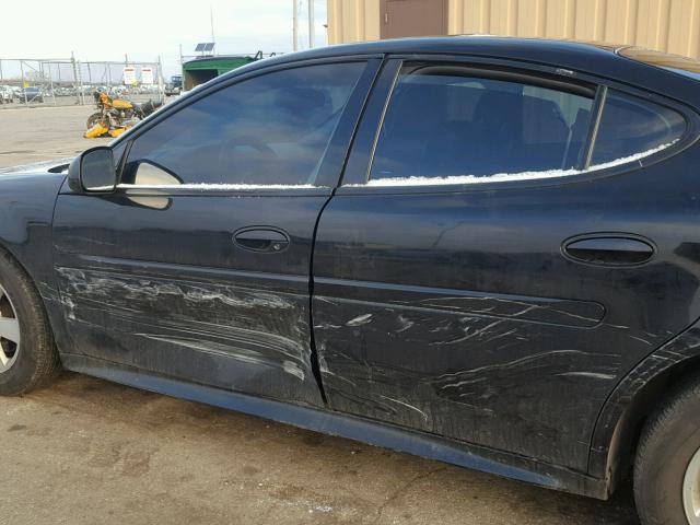 2G2WS522641112039 - 2004 PONTIAC GRAND PRIX BLACK photo 9