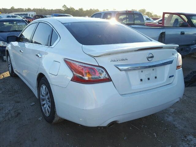 1N4AL3AP4DC264017 - 2013 NISSAN ALTIMA 2.5 WHITE photo 3