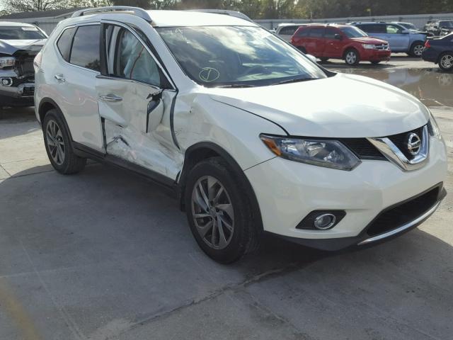 5N1AT2MT0FC807679 - 2015 NISSAN ROGUE S WHITE photo 1