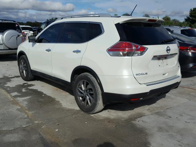 5N1AT2MT0FC807679 - 2015 NISSAN ROGUE S WHITE photo 3