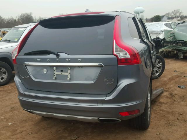 YV4902RM6G2799917 - 2016 VOLVO XC60 T6 GRAY photo 4