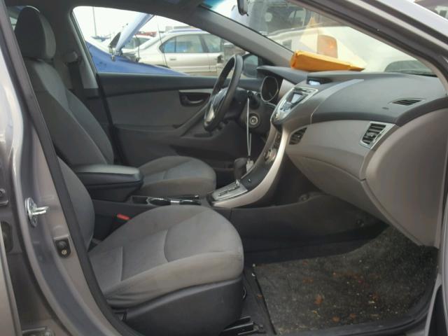 KMHDH4AE9BU090039 - 2011 HYUNDAI ELANTRA GL GRAY photo 5