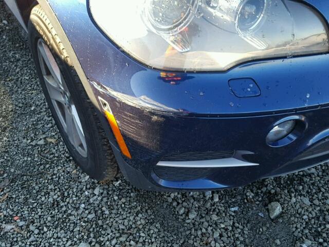 5UXZW0C59CL663761 - 2012 BMW X5 XDRIVE3 BLUE photo 9