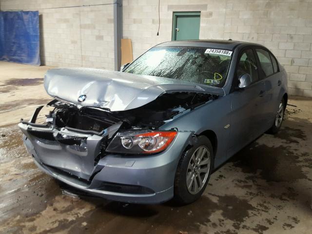 WBAVC93587KX60925 - 2007 BMW 328 XI SILVER photo 2