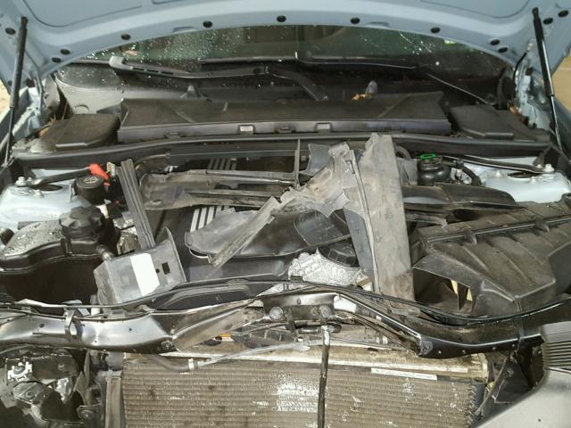 WBAVC93587KX60925 - 2007 BMW 328 XI SILVER photo 7