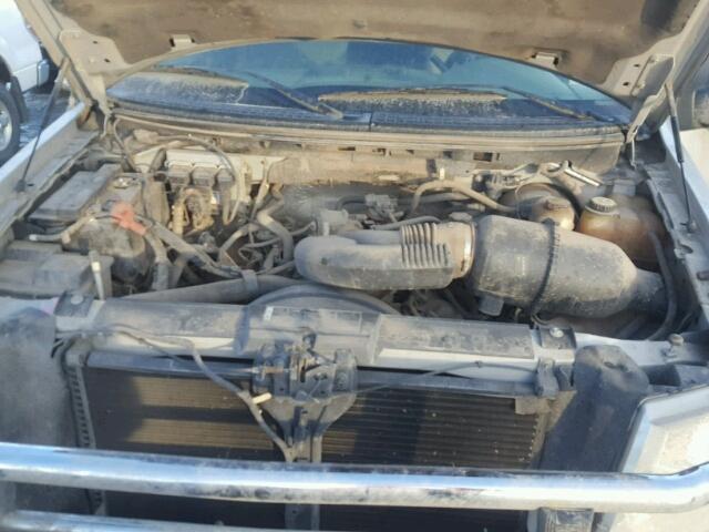 1FTRX14W58FB44093 - 2008 FORD F150 GRAY photo 7