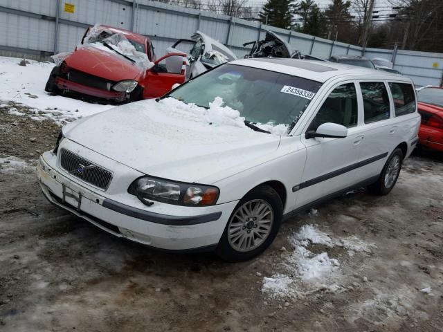 YV1SW64A842378214 - 2004 VOLVO V70 WHITE photo 2