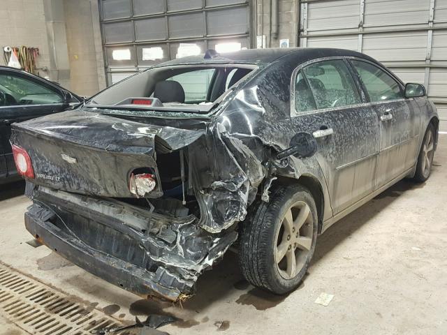 1G1ZC5E09CF172591 - 2012 CHEVROLET MALIBU 1LT 黑色 照片 4