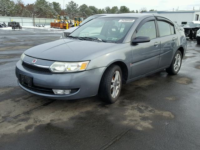 1G8AL52F84Z219424 - 2004 SATURN ION LEVEL GRAY photo 2