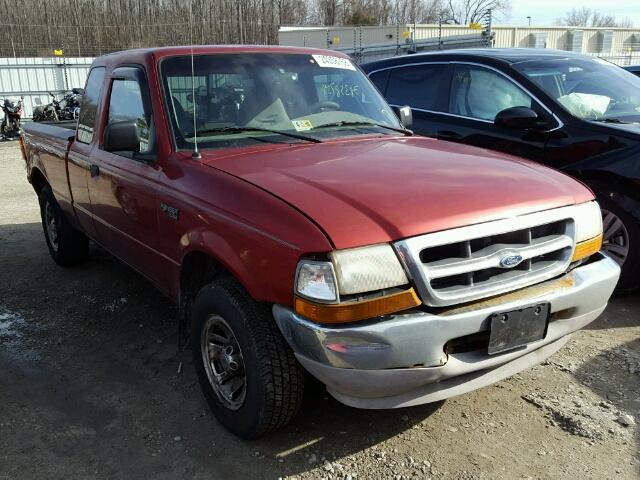 1FTYR14V0XTA54332 - 1999 FORD RANGER SUP RED photo 1