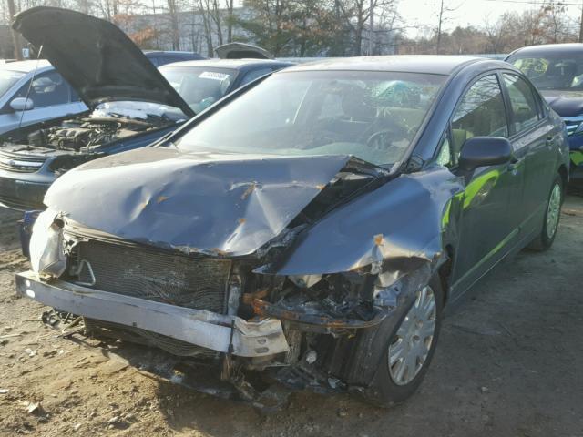 2HGFA16389H533593 - 2009 HONDA CIVIC VP GRAY photo 2