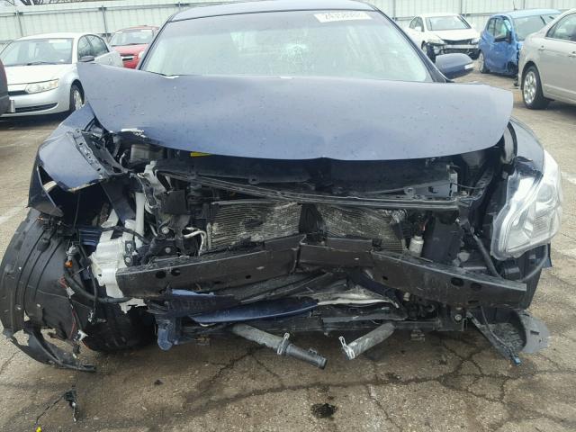 1N4AA5AP9EC448243 - 2014 NISSAN MAXIMA S BLUE photo 9