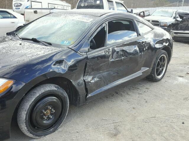 4A3AK24F56E044870 - 2006 MITSUBISHI ECLIPSE GS BLACK photo 9