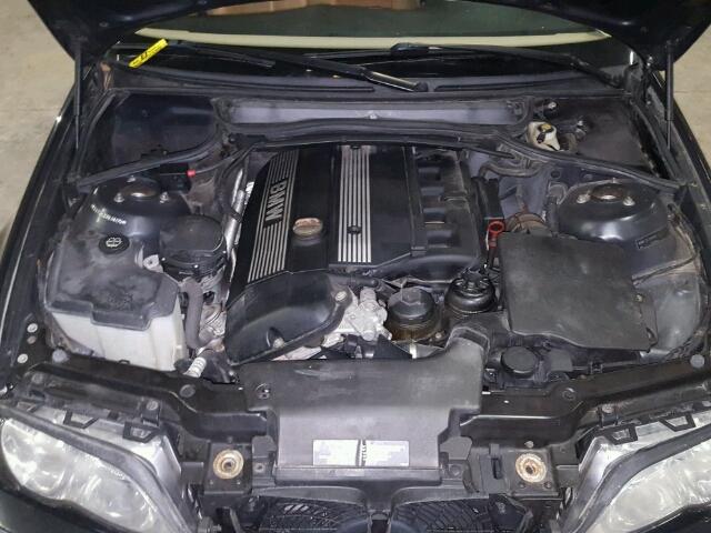 WBAEV33422KL65470 - 2002 BMW 325 I BLACK photo 7