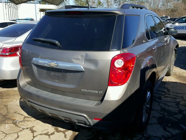 2CNALDEC1B6358235 - 2011 CHEVROLET EQUINOX LT GRAY photo 4